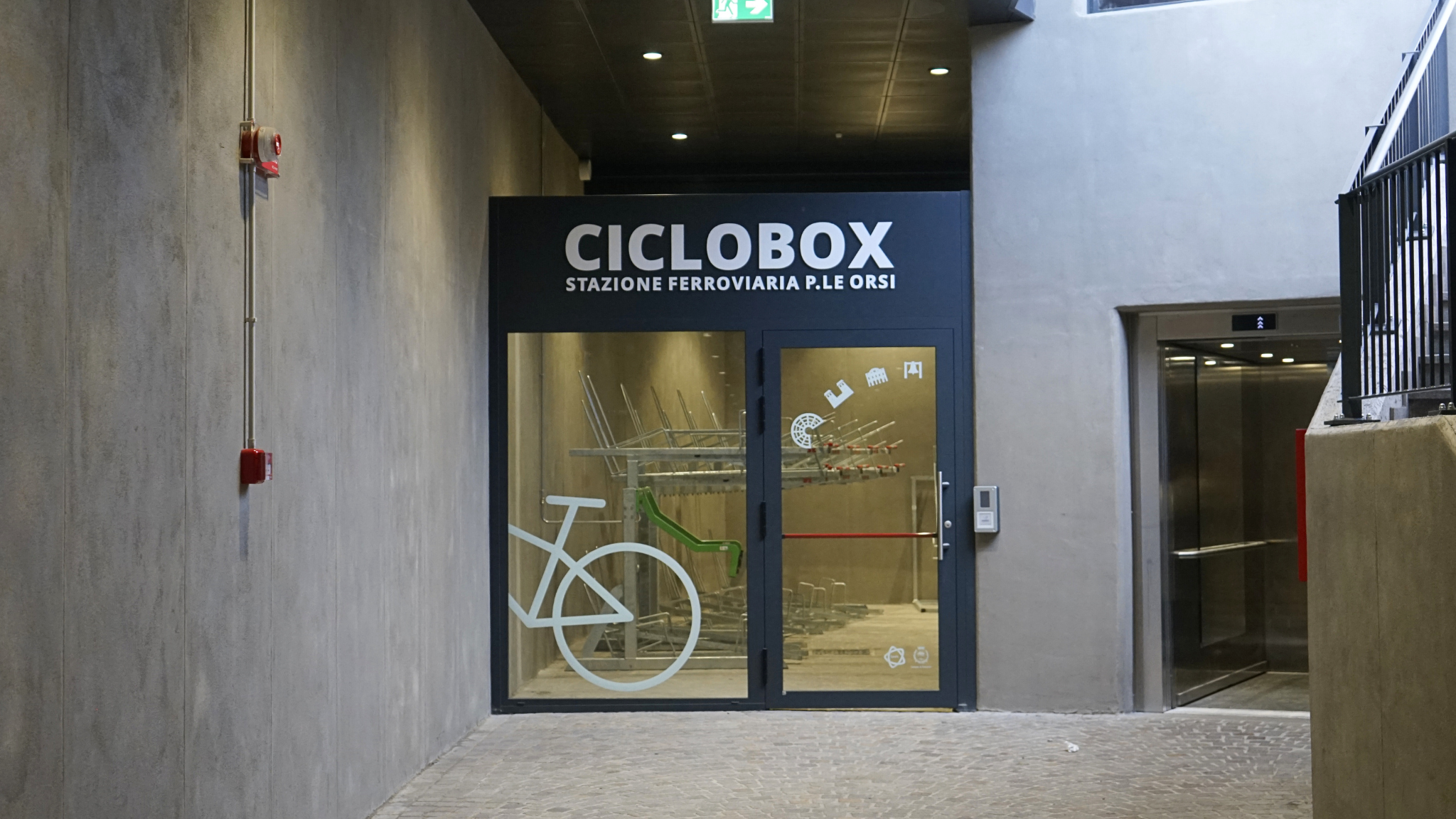 CICLOBOX STAZIONE FERROVIARIA PIAZZA ORSI.